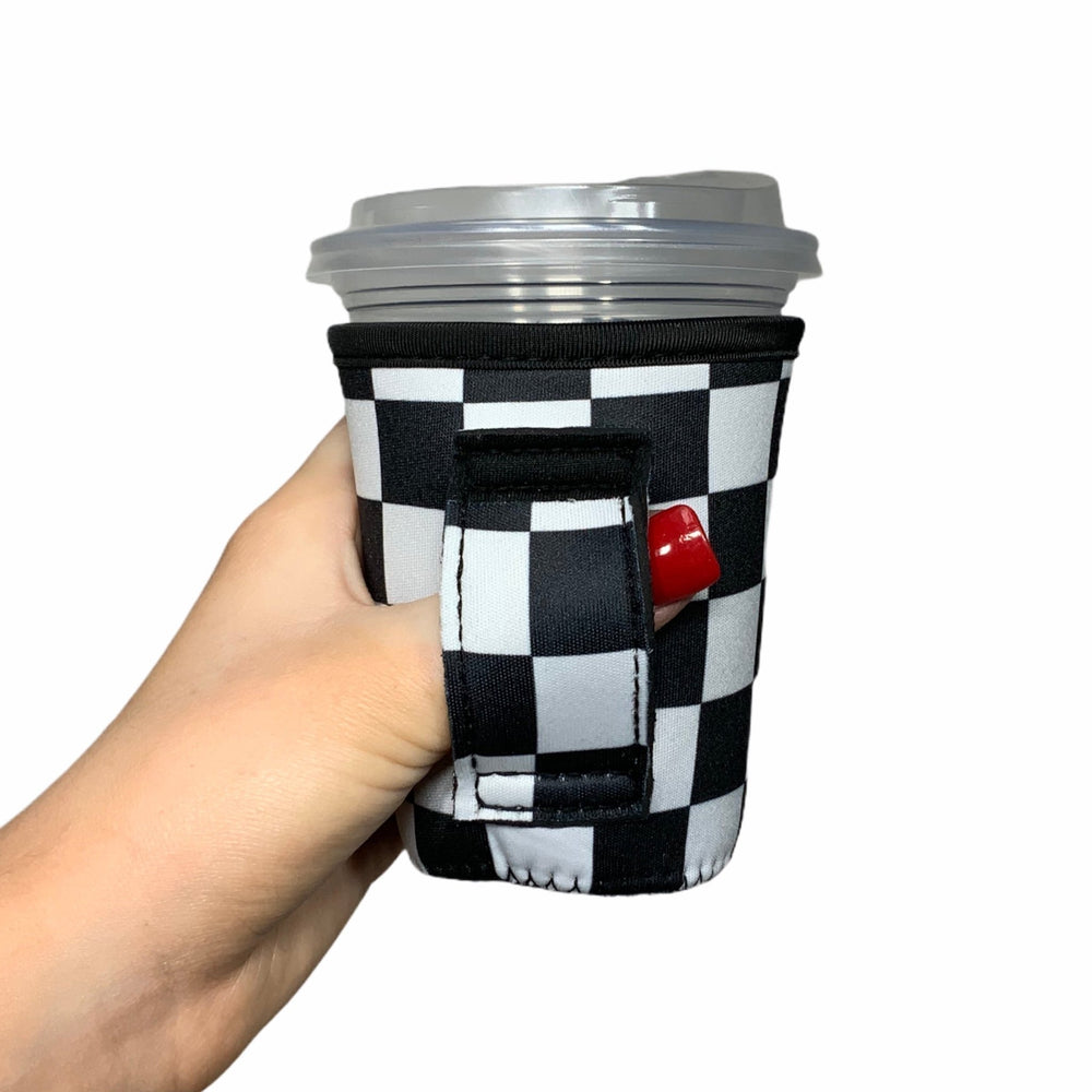 Checkerboard Small & Medium Coffee Handler™ - Drink Handlers