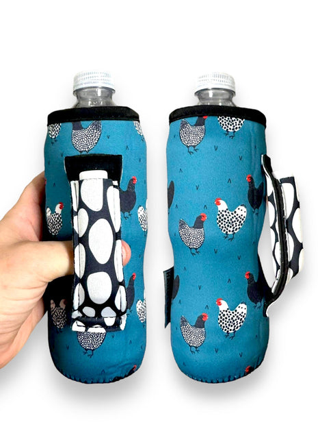 Chickens 16-24oz Soda & Water Bottle / Tallboy Can Handler™ - Drink Handlers