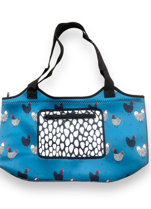 Chickens Neoprene Tote - Drink Handlers