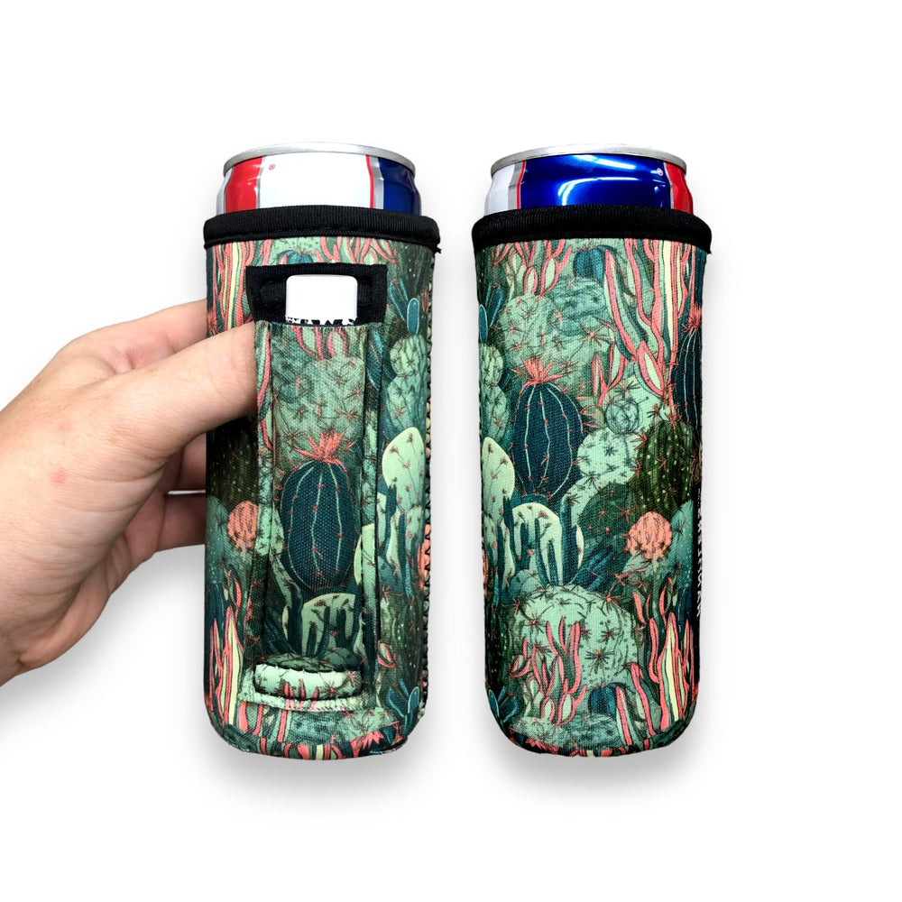 Coral Cactus 12oz Slim Can Handler™ - Drink Handlers