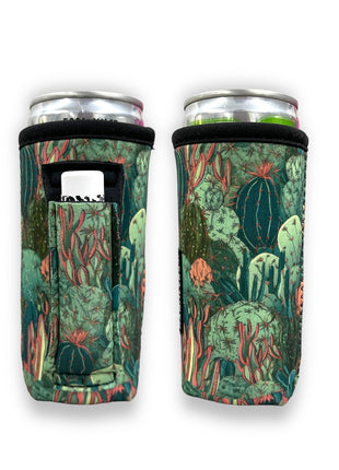 Coral Cactus 8-10oz Slim Can Handler™ - Drink Handlers
