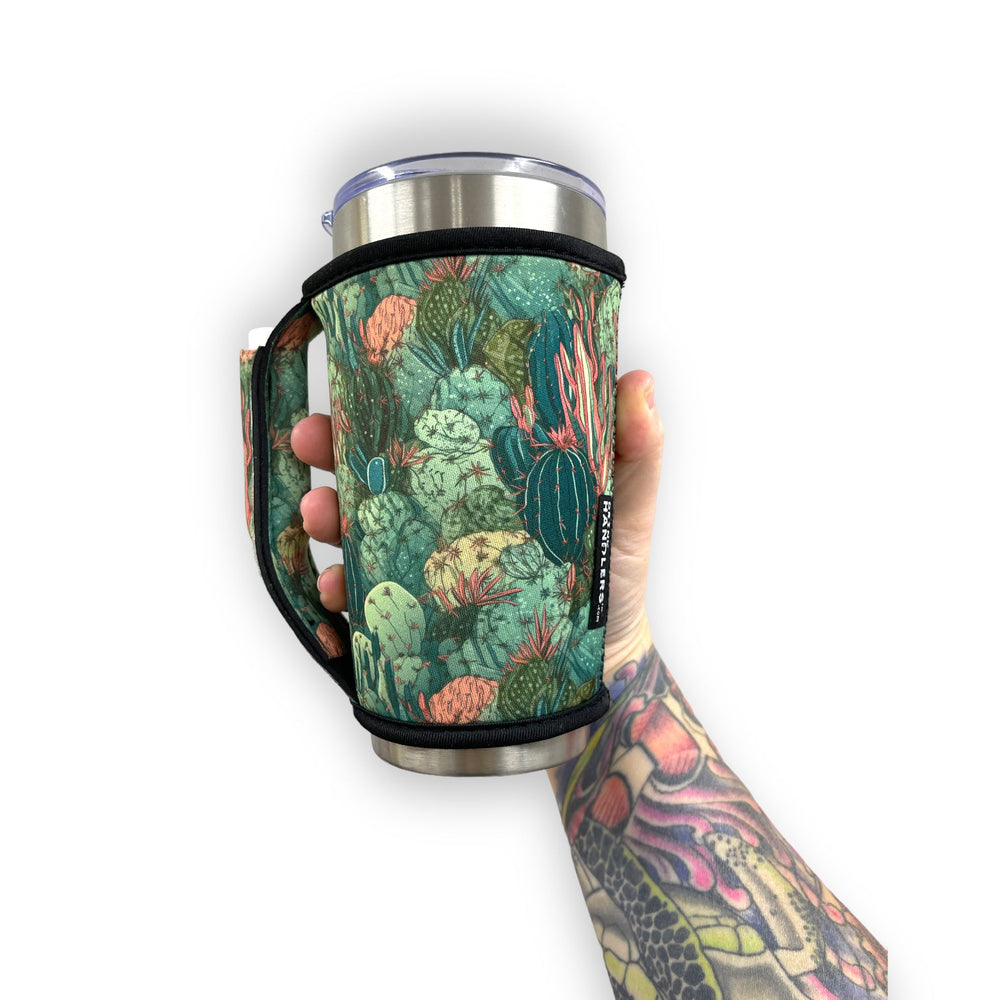 Coral Cactus Large / XL Bottomless Handler™ - Drink Handlers