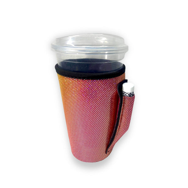 Cosmic Craze 16oz PINT Glass / Medium Fountain Drinks and Hot Coffee Handlers™ - Drink Handlers