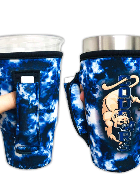 Cougars 20oz Large Coffee / Tea / Tumbler Handler™ - Drink Handlers