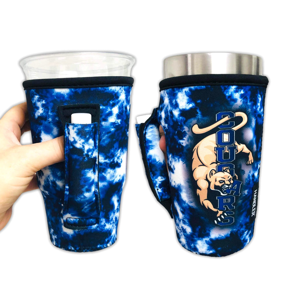 Cougars 20oz Large Coffee / Tea / Tumbler Handler™ - Drink Handlers