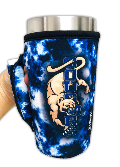 Cougars 20oz Large Coffee / Tea / Tumbler Handler™ - Drink Handlers