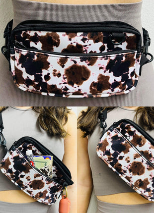 Cow Tippin' Cross Body Purse - Drink Handlers