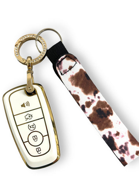 Cow Tippin Wristlet Keychain - Drink Handlers