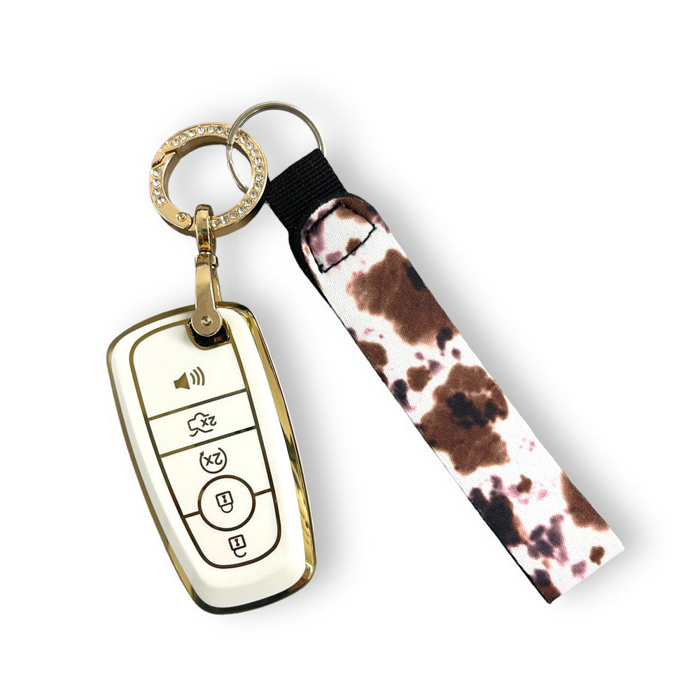 Cow Tippin Wristlet Keychain - Drink Handlers