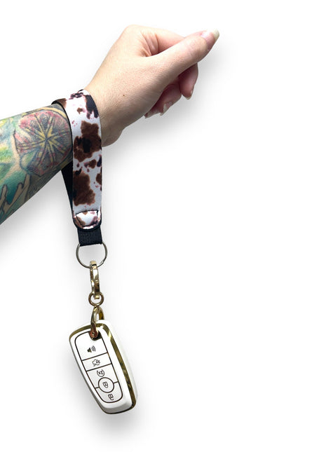 Cow Tippin Wristlet Keychain - Drink Handlers