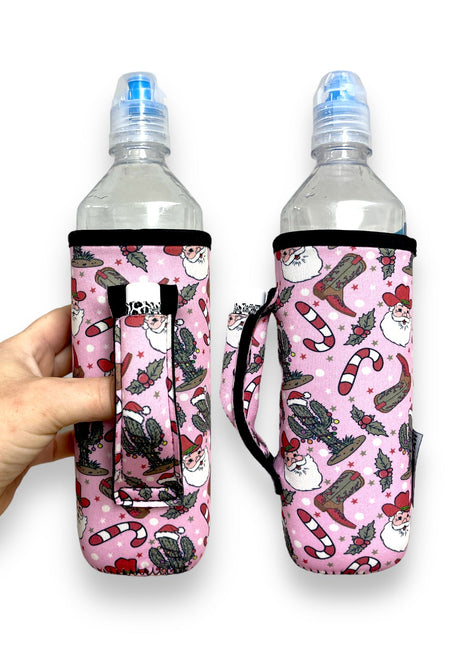 Cowboy Santa 16-24oz Soda & Water Bottle / Tallboy Can Handler™ - Drink Handlers