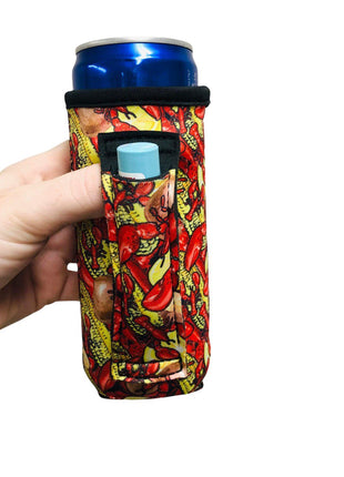 Crawfish Boil 12oz Slim Can Handler™ - Drink Handlers