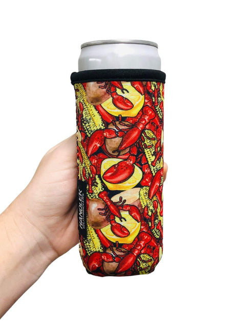Crawfish Boil 12oz Slim Can Handler™ - Drink Handlers