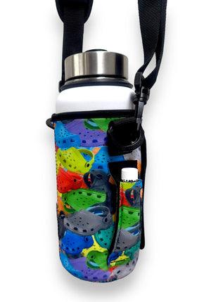 Crocodile 30-40oz Tumbler Handler™ With Carrying Strap - Drink Handlers