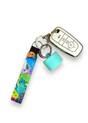 Crocodile Wristlet Keychain - Drink Handlers