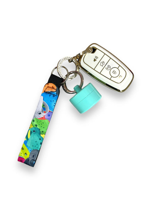 Crocodile Wristlet Keychain - Drink Handlers