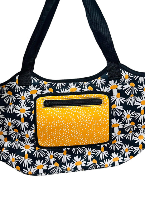 Daisy Neoprene Beach Tote - Drink Handlers