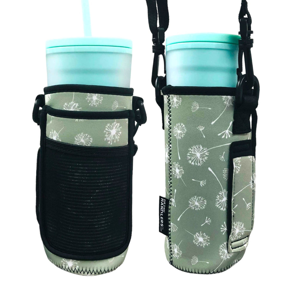  Lit Handlers Around Drink Wrap with Pocket Purse - Versatile  Water Bottle Holder with Strap, Ideal for Gym, Travel, Running - 30-40oz  Tumbler, Carrier Bag, Basketball : Home & Kitchen