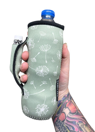 Dandelions 16-24oz Soda & Water Bottle / Tallboy Can Handler™ - Drink Handlers