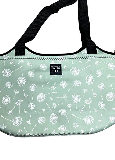 Dandelions Neoprene Tote - Drink Handlers