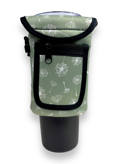 Dandelions Wrap Around Drink Pocket - Drink Handlers