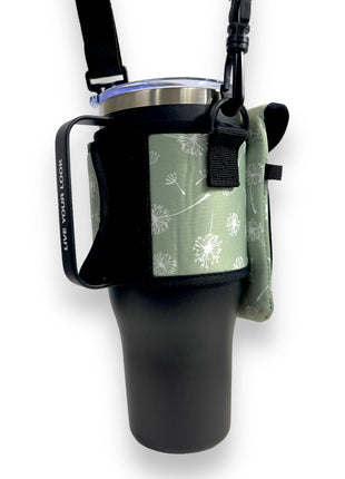 Dandelions Wrap Around Drink Pocket - Drink Handlers