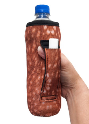 Deer Hide 16-24oz Water Bottle Handler™ - Drink Handlers