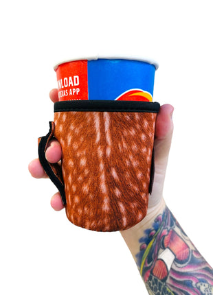 Deer Hide Small & Medium Coffee Handler™ - Drink Handlers