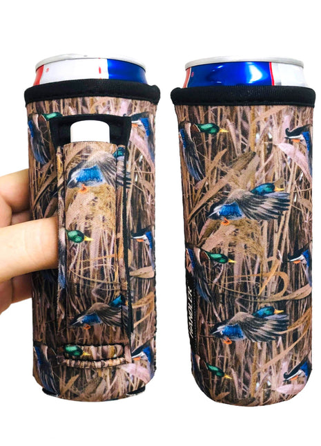 Duck Hunting 12oz Slim Can Handler™ - Drink Handlers
