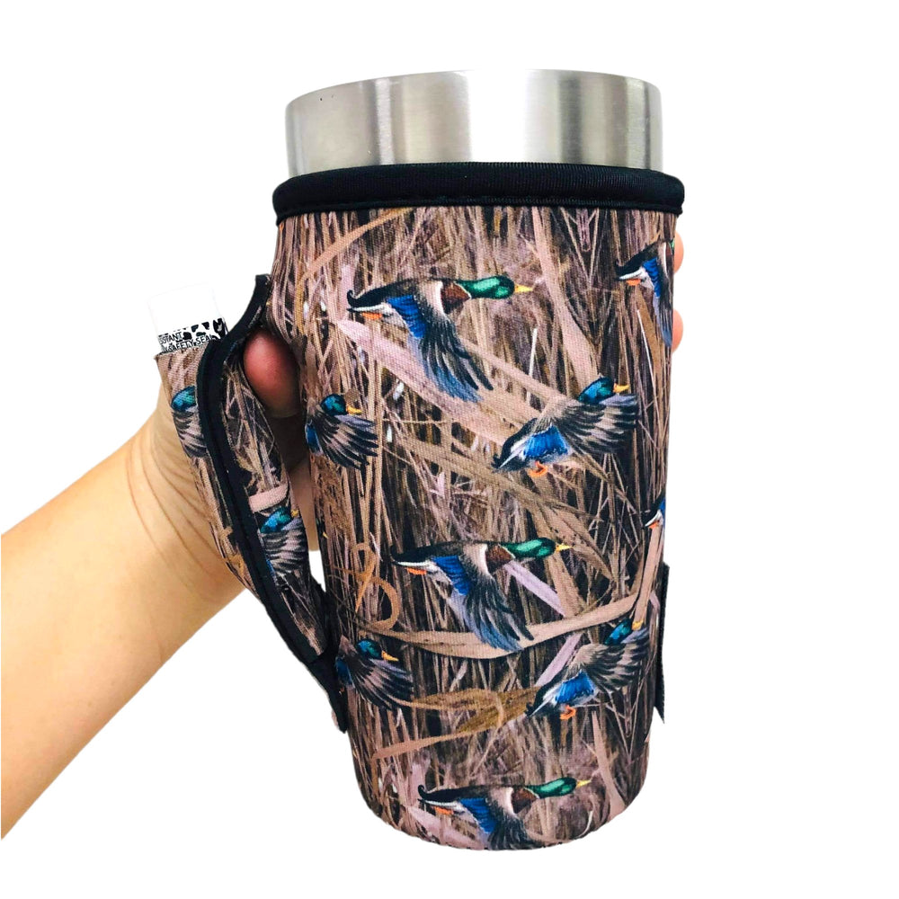 Duck Hunting 20oz Large Coffee / Tea / Tumbler Handler™ - Drink Handlers