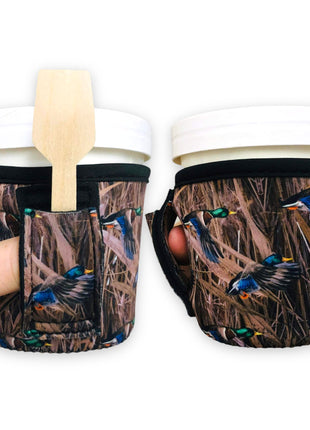 Duck Hunting Pint Size Ice Cream Handler™ - Drink Handlers