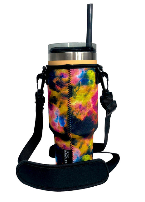 Euphoria 40oz Tumbler With Handle Sleeve - Drink Handlers