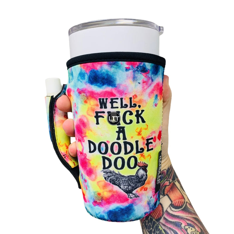 F*** A Doodle Doo 20oz Large Coffee / Tea / Tumbler Handler™ - Drink Handlers