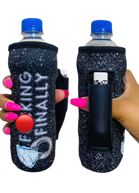F***ING Finally 16-24oz Water Bottle Handler™ - Drink Handlers