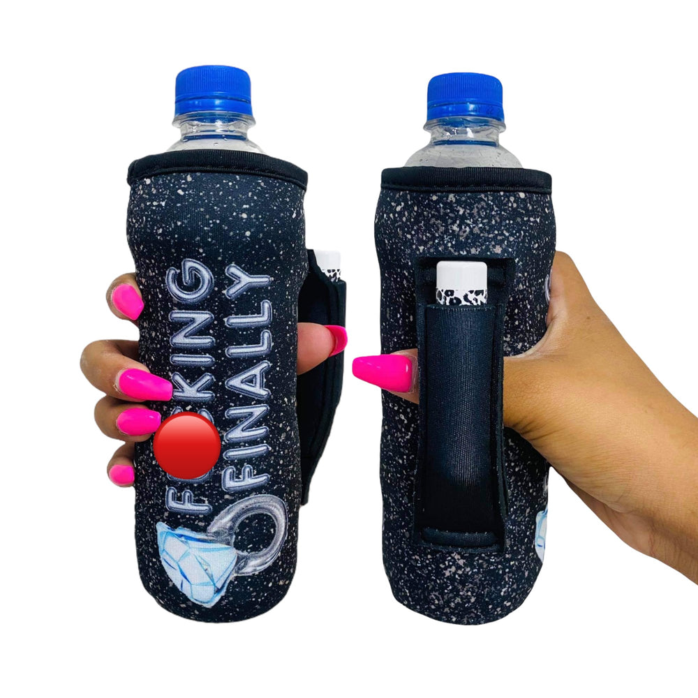 F***ING Finally 16-24oz Water Bottle Handler™ - Drink Handlers
