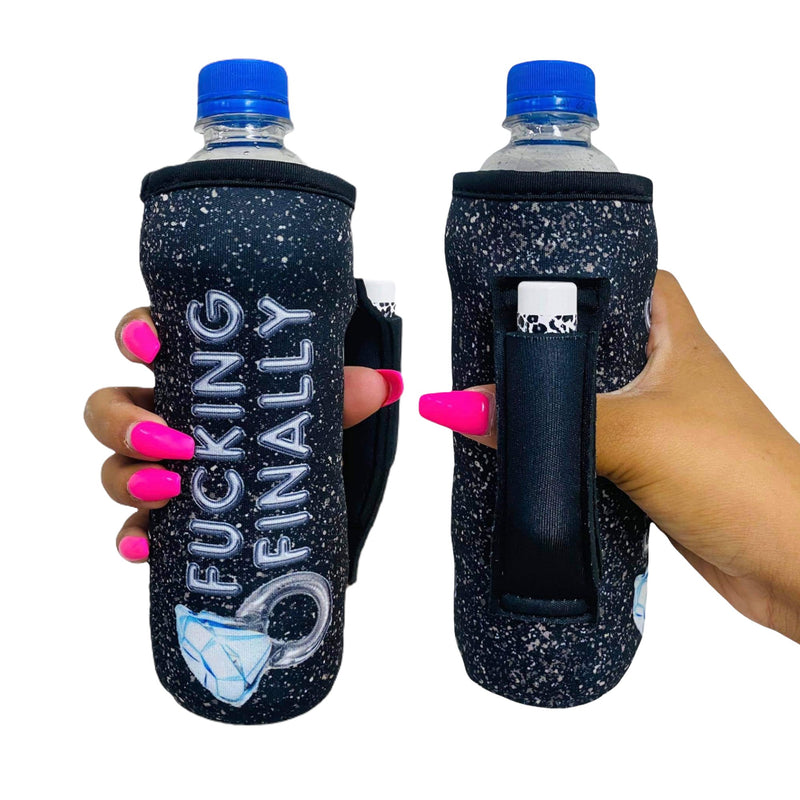 F***ING Finally 16-24oz Water Bottle Handler™ - Drink Handlers