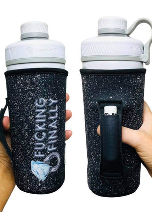 F***ing Finally 30oz Tumbler Handler™ - Drink Handlers