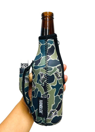 Fish Camo 12oz Bottleneck Handler™ - Drink Handlers