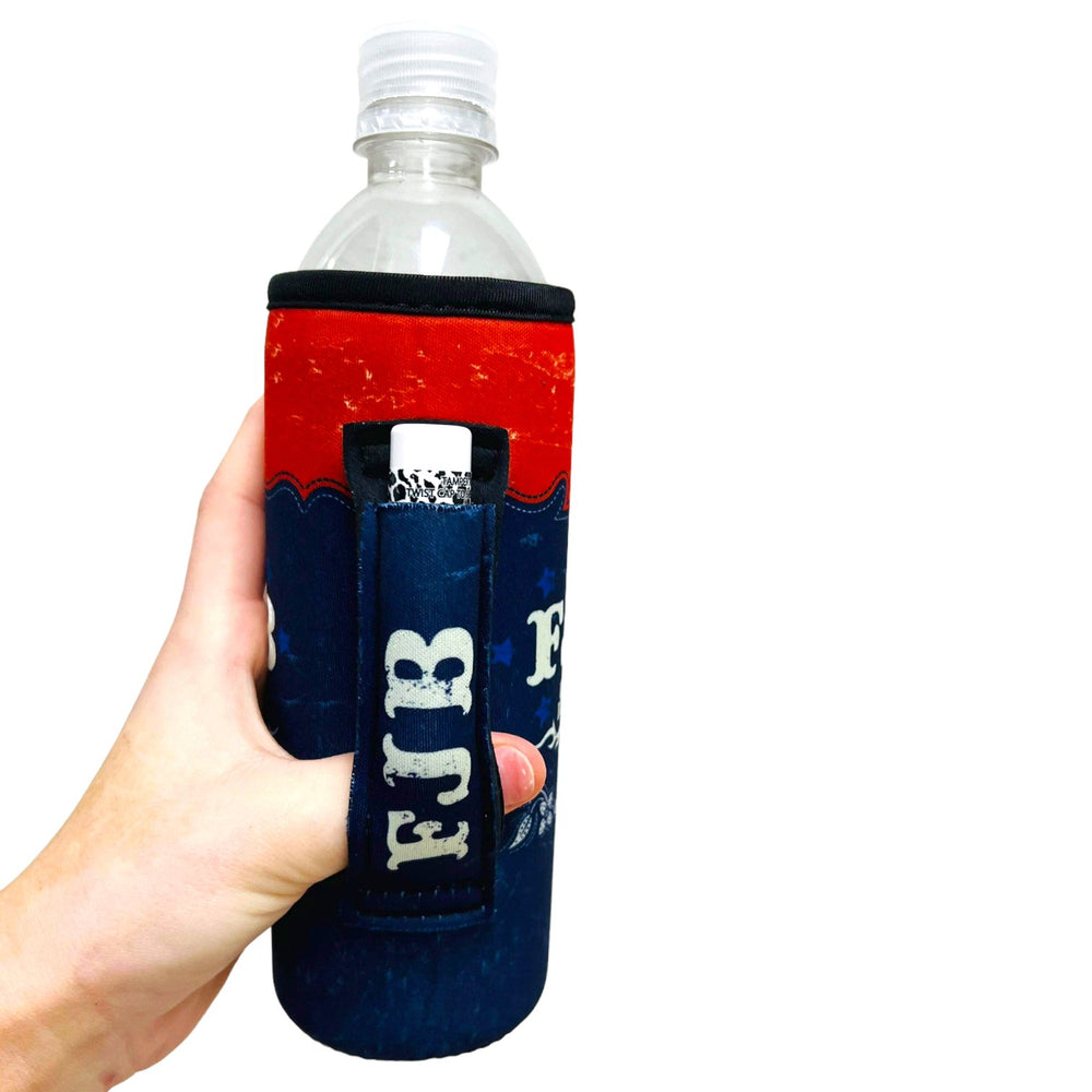 FJB Let's Go Brandon 16-24oz Soda & Water Bottle / Tallboy Can Handler™ - Drink Handlers