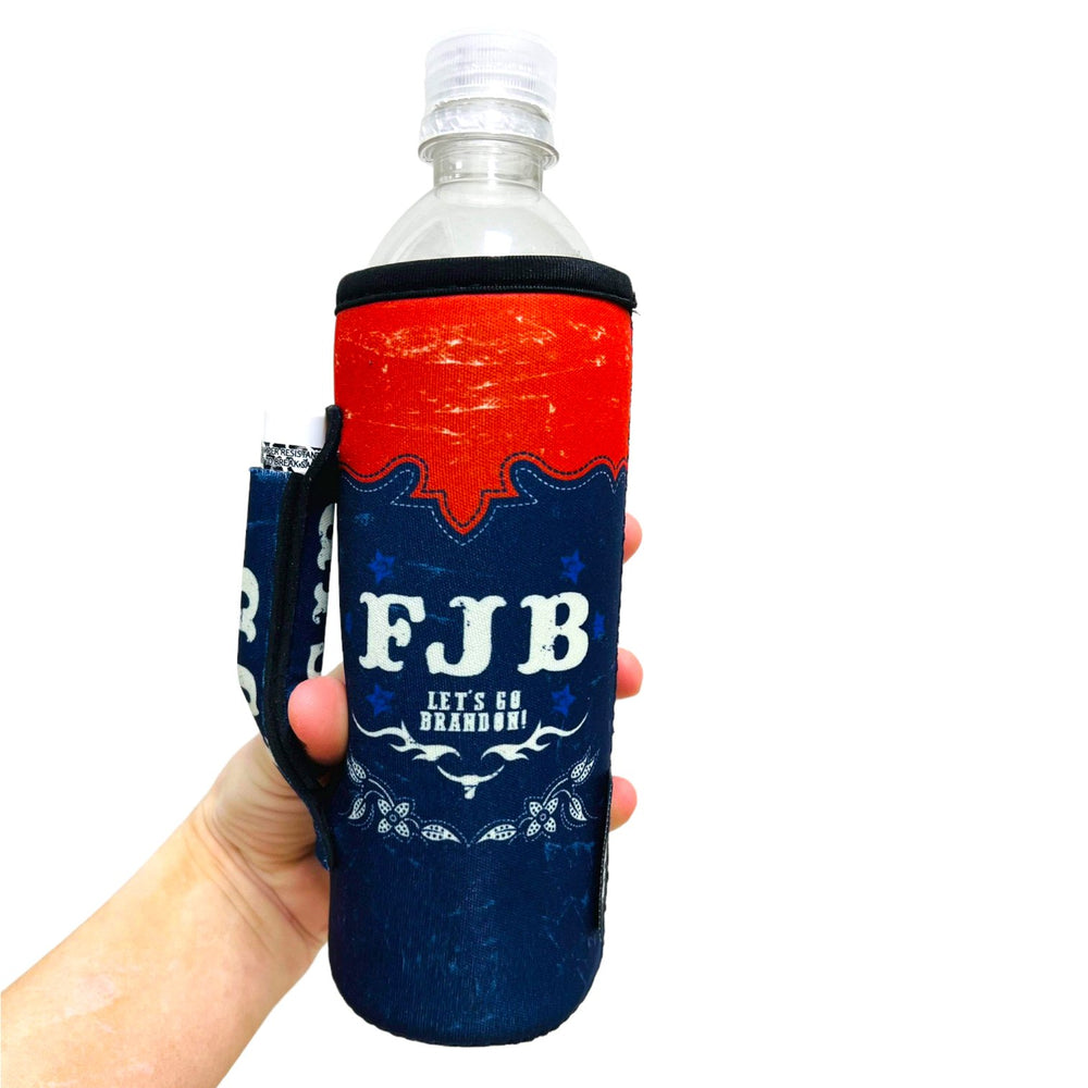 FJB Let's Go Brandon 16-24oz Soda & Water Bottle / Tallboy Can Handler™ - Drink Handlers