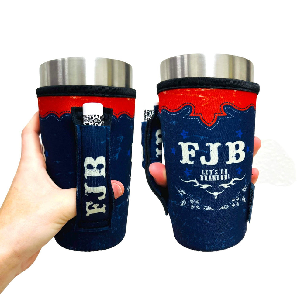 FJB Let's Go Brandon 20oz Large Coffee / Tea / Tumbler Handler™ - Drink Handlers