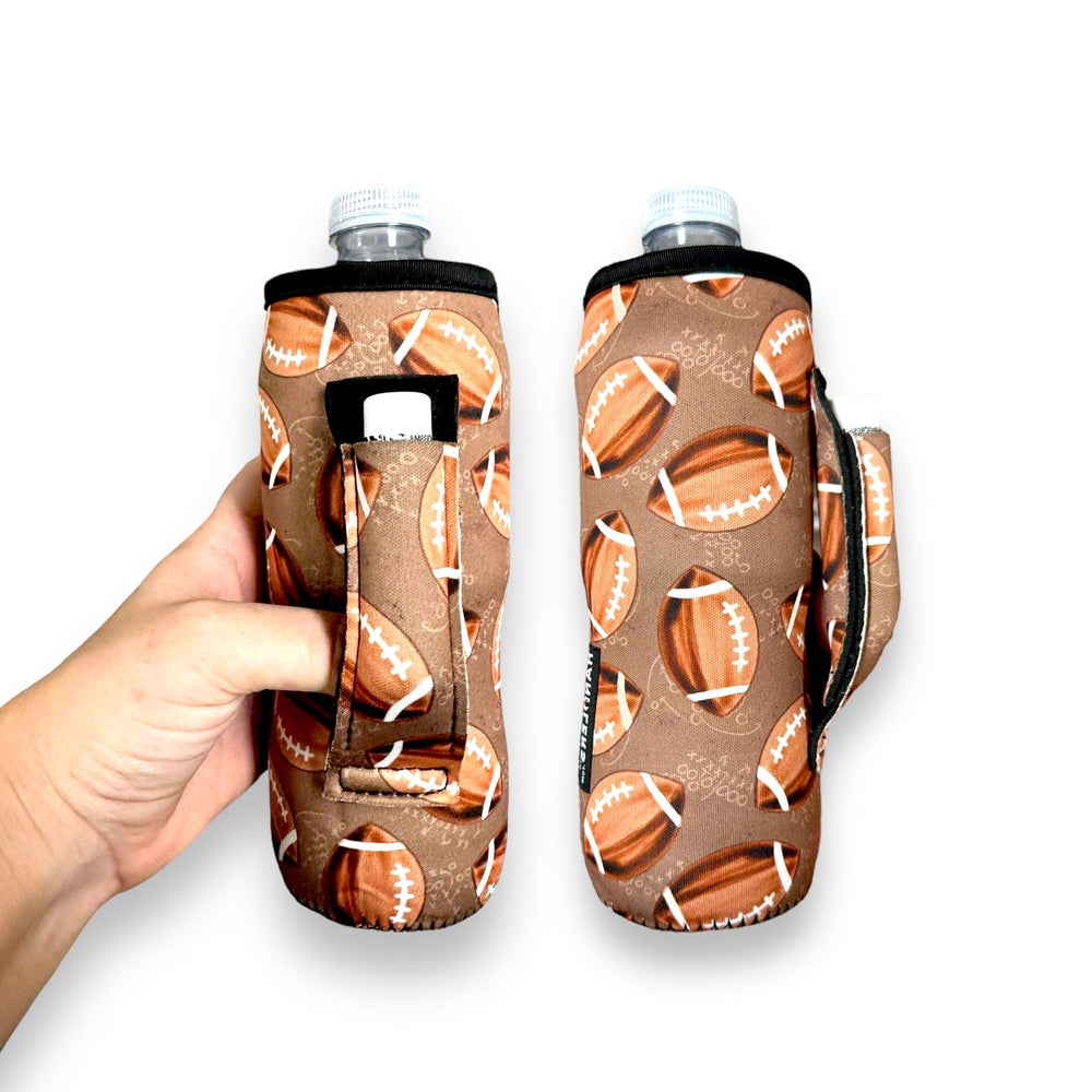 Footballs 16-24oz Soda & Water Bottle / Tallboy Can Handler™ - Drink Handlers