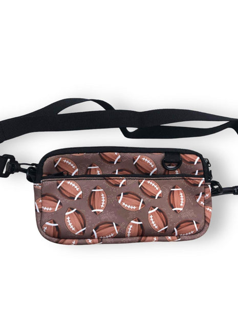 Footballs Cross Body Purse - Drink Handlers