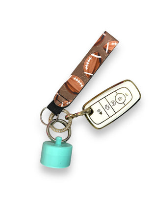 Footballs Wristlet Keychain - Drink Handlers