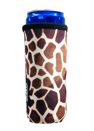 Giraffe 12oz Slim Can Sleeve - Drink Handlers