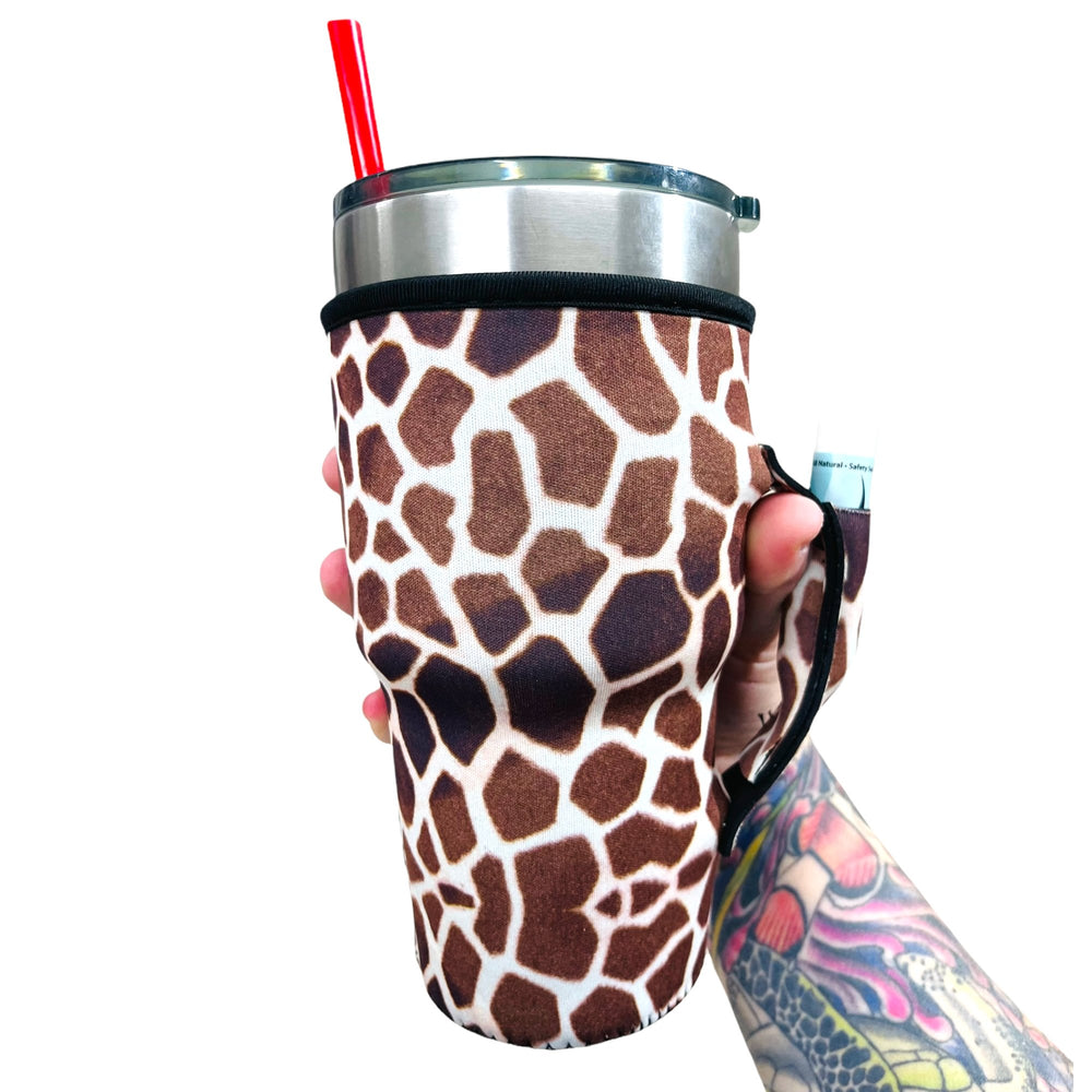 Giraffe 30oz Tumbler Handler™ - Drink Handlers