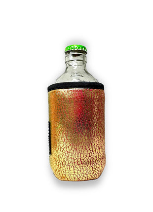 Glimmering Gold 12oz Stubby Can Handler™ - Drink Handlers