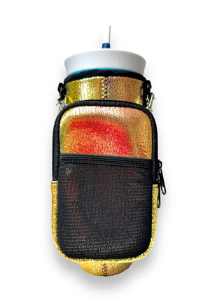 Glimmering Gold Clip On Pocket Attachment - Drink Handlers
