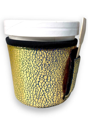 Glimmering Gold Pint Size Ice Cream Handler™ - Drink Handlers