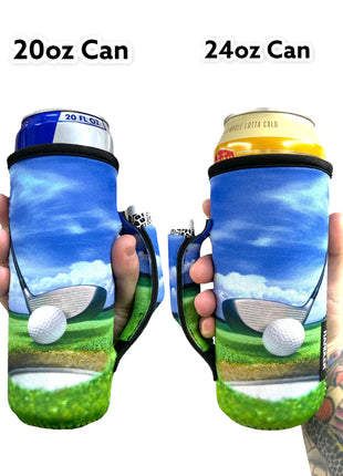 Golf 16-24oz Soda & Water Bottle / Tallboy Can Handler™ - Drink Handlers